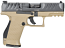 Walther PDP Optic Ready Compact Sized 9mm Pistol with Tan Frame