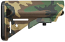 B5 Systems Enhanced Sopmod Stock, Woodland Camo