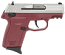 SCCY Firearms CPX-1 Gen3 9mm Pistol Red and Stainless
