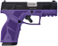 Taurus GX2 9mm Pistol Black with Dark Purple Frame