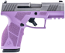 Taurus GX2 9mm Pistol Stainless with Light Purple Frame