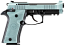 Beretta 80X Cheetah Blue 380 ACP Pistol with Red Dot Optic Cut Slide