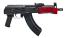 Century International Arms Mini Draco AK-47 7.62x39 Pistol with Red Wood Handguard