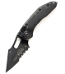 Microtech Stitch S/E APOC Partial Serrated Auto Folder Knife Black