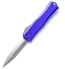 Microtech Hera II Mini D/E Standard OTF Knife Purple Stonewash 