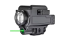 NFG Tac Flashlight w/Laser NFG-LIGHT-LASER, 800 Lumens