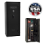 Liberty Safe Centurion 18 Gun Safe Textured Black with Door Panel & Electronic Lock 