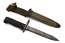 Columbus Milpar M6 Bayonet With USM8A1 Scabbard For M14 Rifle - Vintage Bayonet