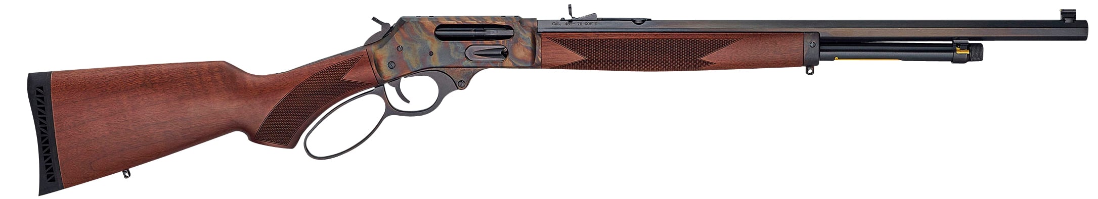 Henry Lever Action Side Gate Color Case Hardened 45-70 Rifle Henry Lever Action Side Gate Color Case Hardened 45-70 Rifle