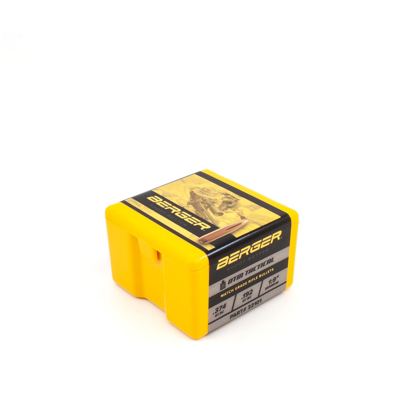 Berger 224 Cal 77 Grain OTM Tactical Bullets 100 Count 