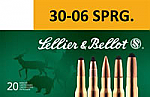 Sellier & Bellot 30-06, 180 Grain, FMJ, 20 Rounds Sellier & Bellot 30-06, 180 Grain, FMJ, 20 Rounds