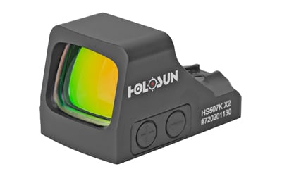 Holosun HS507K-X2 Reflex Sight 1x Selectable Red Reticle Holosun HS507K-X2 Reflex Sight 1x Selectable Red Reticle