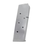 Kimber 1911 Compact Magazine, 45 ACP, 7 Rounds, Stainless Kimber 1911 Compact Magazine, 45 ACP, 7 Rounds, Stainless