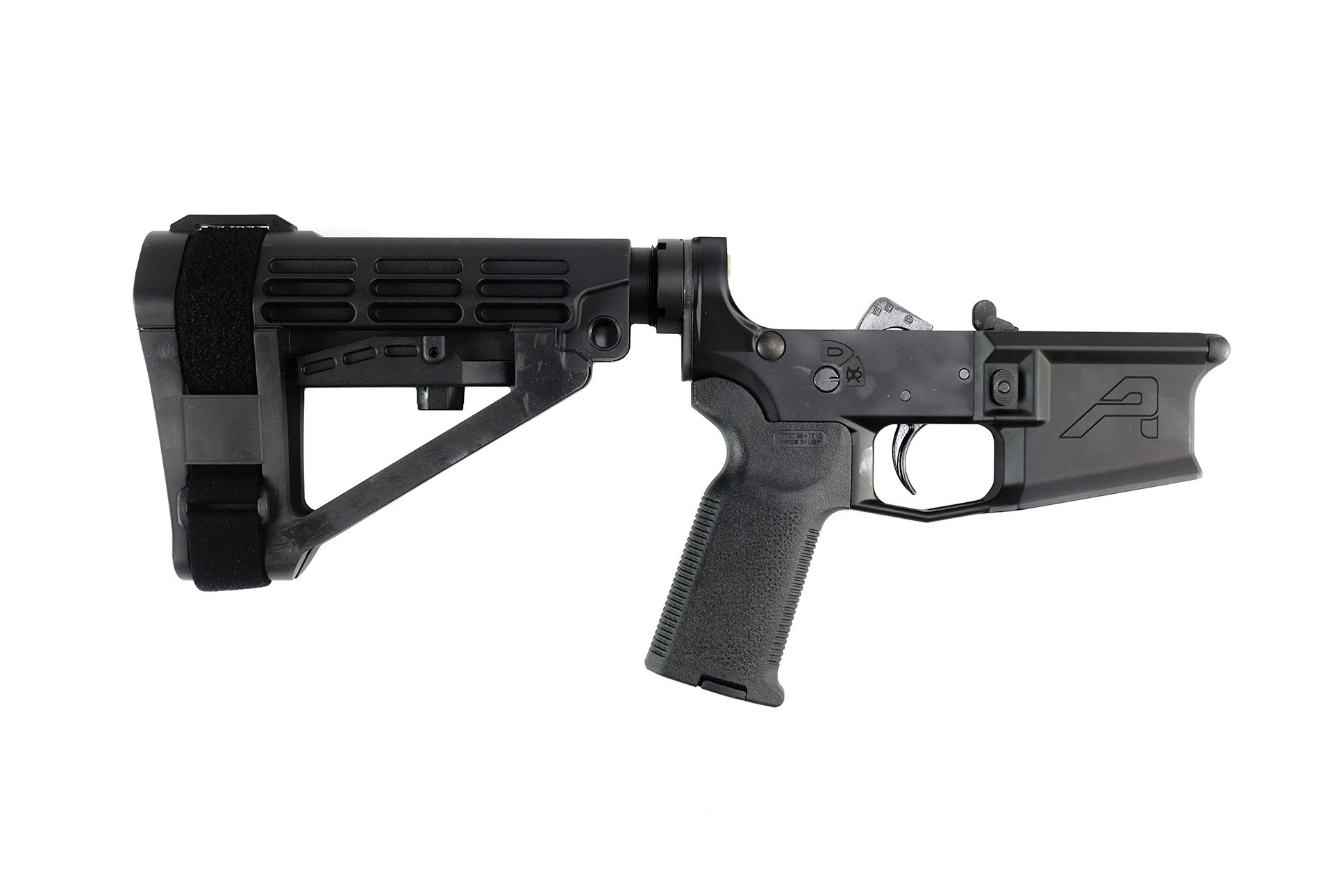 Aero Precision M4E1 AR-15 Complete Pistol Lower Receiver, Multi Caliber Aero Precision M4E1 AR-15 Complete Pistol Lower Receiver, Multi Caliber