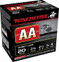Winchester AA Target 20 Ga 2 3/4" 7/8 oz #8 Lead Shot 25 Rounds Winchester AA Target 20 Ga 2 3/4" 7/8 oz #8 Lead Shot 25 Rounds