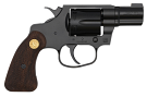 Colt Cobra 38 Special +P Matte Black with Wood Grip