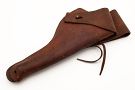US WW2 Leather Holster for M1917 Revolver By Milwaukee Saddlery Co - Collectible Holster *1944*
