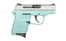 Smith & Wesson M&P Bodyguard 380 ACP Pistol No Laser with Robin's Egg Blue Cerakote Frame and Silver Slide Smith & Wesson M&P Bodyguard 380 ACP Pistol No Laser with Robin's Egg Blue Cerakote Frame and Silver Slide