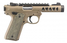 Ruger Mark IV 22/45 Lite 22LR Pistol with FDE and Tan Finish Ruger Mark IV 22/45 Lite 22LR Pistol with FDE and Tan Finish
