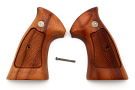 Smith & Wesson Factory Original N Frame Square Butt Wood Grips - Vintage Grips Smith & Wesson Factory Original N Frame Square Butt Wood Grips - Vintage Grips
