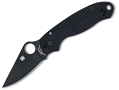 Spyderco C223GMCBKP Paramilitary 3 Black Compression Lock Folding Knife