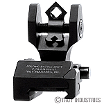 Troy BattleSight Rear Di-Optic Aperture (DOA) Folding, Black