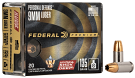 Federal Hydra Shok Deep 9mm 135 Grain JHP Ammo 20 Rounds Federal Hydra Shok Deep 9mm 135 Grain JHP Ammo 20 Rounds
