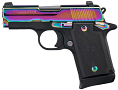 Sig Sauer P938 9mm Micro Pistol with Rainbow Titanium Finish Sig Sauer P938 9mm Micro Pistol with Rainbow Titanium Finish
