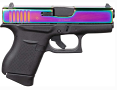 Glock 43 Rainbow Slide 9mm Pistol