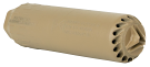 Huxwrx Flow 556 Ti Rifle Suppressor with Flat Dark Earth Finish - Includes 5.56 Flash Hider Huxwrx Flow 556 Ti Rifle Suppressor with Flat Dark Earth Finish - Includes 5.56 Flash Hider
