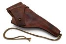 US WW2 Original M1917 Revolver Leather Holster - Vintage Holster