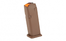 Glock 19 Gen5 Magazine 9mm 15 Round Flat Dark Earth Glock 19 Gen5 Magazine 9mm 15 Round Flat Dark Earth