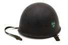 Swedish M37/65 Military Helmet - Vintage Helmet