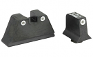 Trijicon 3 Dot Green Suppressor Height Night Sights for Glock 