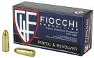 Fiocchi Shooting Dynamics 9mm 115 Grain Full Metal Jacket Ammunition, 50 Rounds