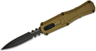 Benchmade 3370SGY-1 Claymore Auto OTF Serrated Knife- Ranger Green Grip Benchmade 3370SGY-1 Claymore Auto OTF Serrated Knife- Ranger Green Grip