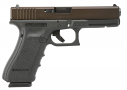 Glock 17 Gen4 9mm Pistol with Bronze PVD Slide