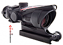 Trijicon ACOG 4x32 Scope with Red Chevron BAC Flattop Reticle – includes Flat Top Adapter Trijicon ACOG 4x32 Scope with Red Chevron BAC Flattop Reticle – includes Flat Top Adapter