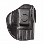 Tagua Gunleather Texas Black Leather Right Hand Inside Waist Band Holster for Glock 43 and 43X Tagua Gunleather Texas Black Leather Right Hand Inside Waist Band Holster for Glock 43 and 43X