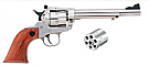 Ruger Single Six Convertible Stainless 22LR/22 Mag Revolver 6.5" Barrel Ruger Single Six Convertible Stainless 22LR/22 Mag Revolver 6.5" Barrel