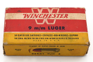 Vintage Winchester 9mm Luger 115 Grain Full Patch Ammo - Vintage Ammunition