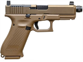 Glock 19X MOS 9mm Pistol with Threaded Barrel and Suppressor Height Sights Glock 19X MOS 9mm Pistol with Threaded Barrel and Suppressor Height Sights