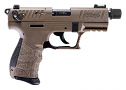 Walther P22QD Tactical 22LR Pistol, Threaded Barrel