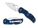 Spyderco Native 5 Lightweight Dark Blue Folding Knife Plain Edge Spyderco Native 5 Lightweight Dark Blue Folding Knife Plain Edge