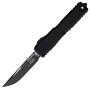 Microtech Ultratech ZBP S/E Tactical Standard OTF Knife - Black