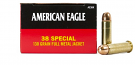 Federal American Eagle 38 Special 130 Grain FMJ Ammo 50 Rounds Federal American Eagle 38 Special 130 Grain FMJ Ammo 50 Rounds