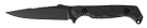 Toor Knives Darter S Fixed Blade Knife - Shadow Black
