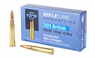 PPU 303 British 174 Grain FMJ Ammo 20 Count