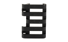 Ergo Grip 5 Slot Wire Loom Cover, Black