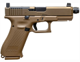 Glock 19X MOS 9mm Pistol with Threaded Barrel and Suppressor Height Sights Glock 19X MOS 9mm Pistol with Threaded Barrel and Suppressor Height Sights